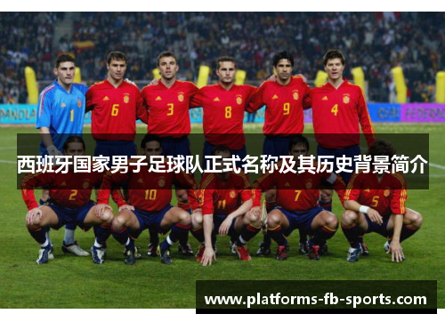 西班牙国家男子足球队正式名称及其历史背景简介 西班牙国家男子足球队正式名称及其历史背景简介