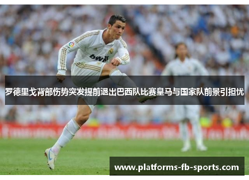 罗德里戈背部伤势突发提前退出巴西队比赛皇马与国家队前景引担忧 罗德里戈背部伤势突发提前退出巴西队比赛皇马与国家队前景引担忧